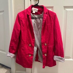 Women’s Hot Pink Blazer Jacket